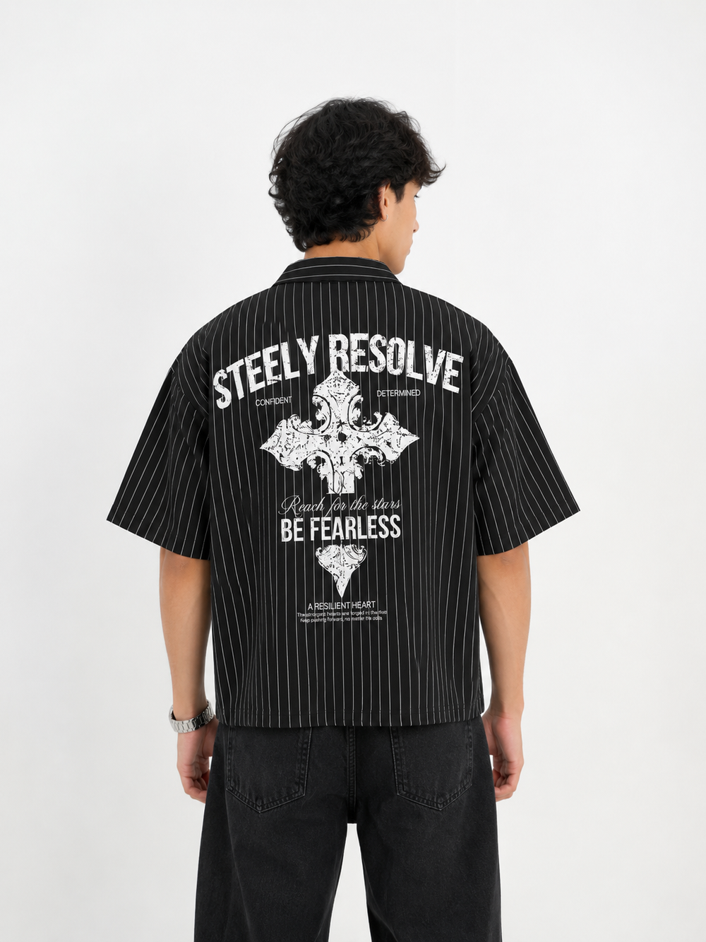 STEELY RESOLVE BUTTON-DOWN