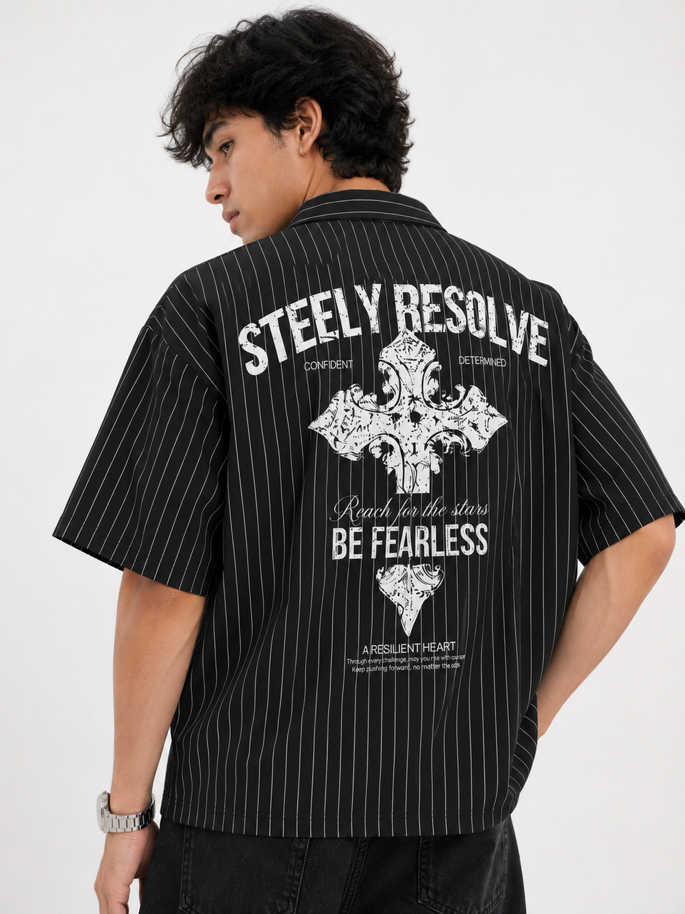 STEELY RESOLVE BUTTON-DOWN