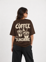 ICED COFFEE & SUNSHINE GRAPHIC TEE