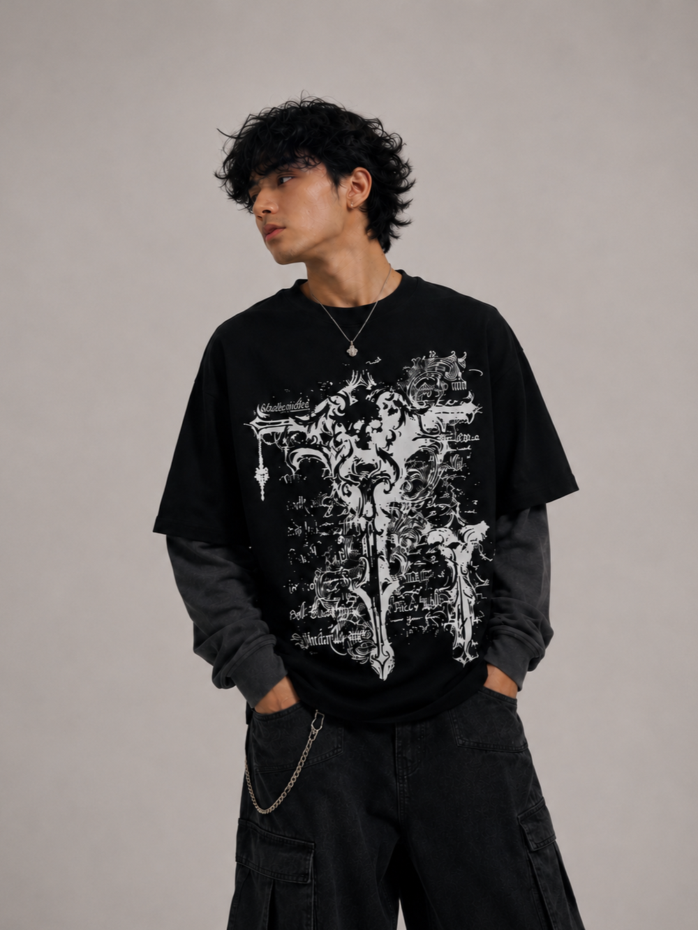 VANGUARD GOTHIC OVERSIZED TEE