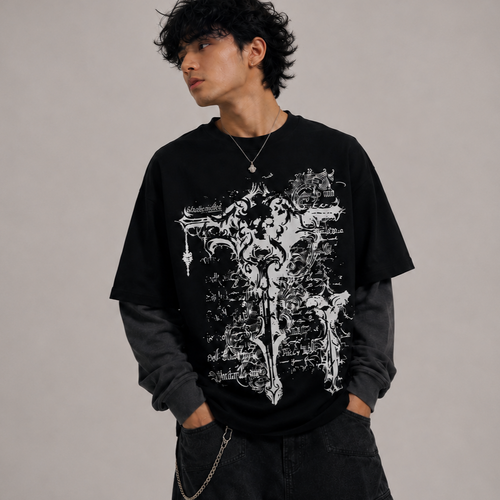 VANGUARD GOTHIC OVERSIZED TEE