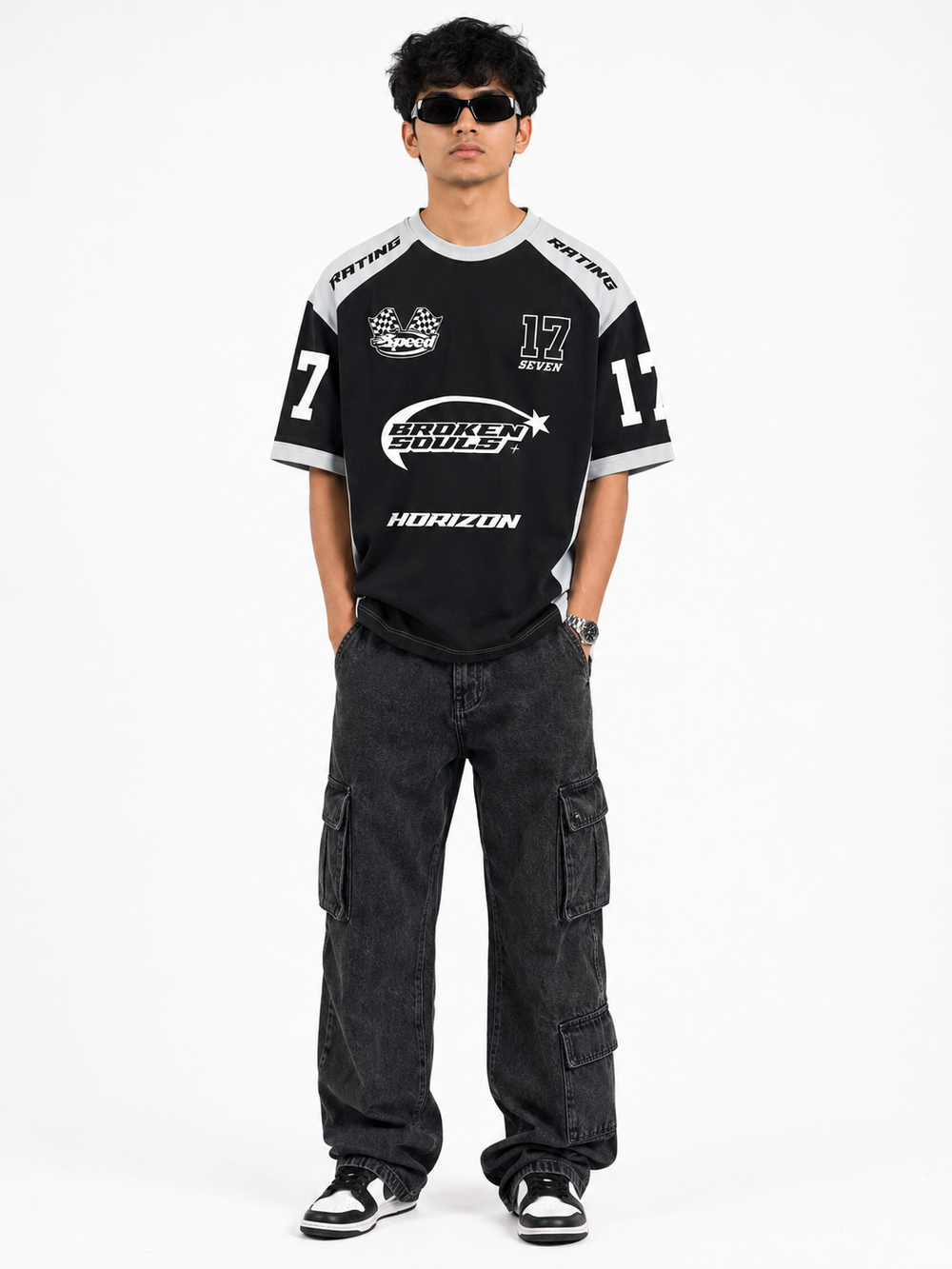 BROKEN SOULS MOTO MESH JERSEY