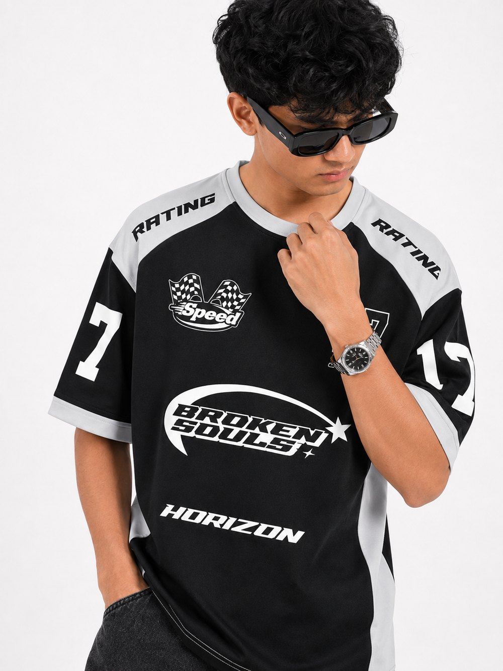 BROKEN SOULS MOTO MESH JERSEY